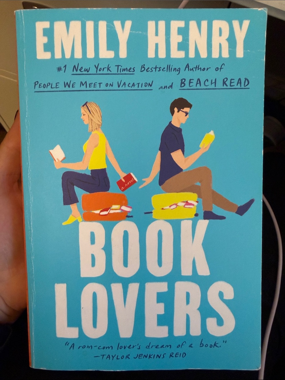 "Book Lovers" Paperback - Blue Cover